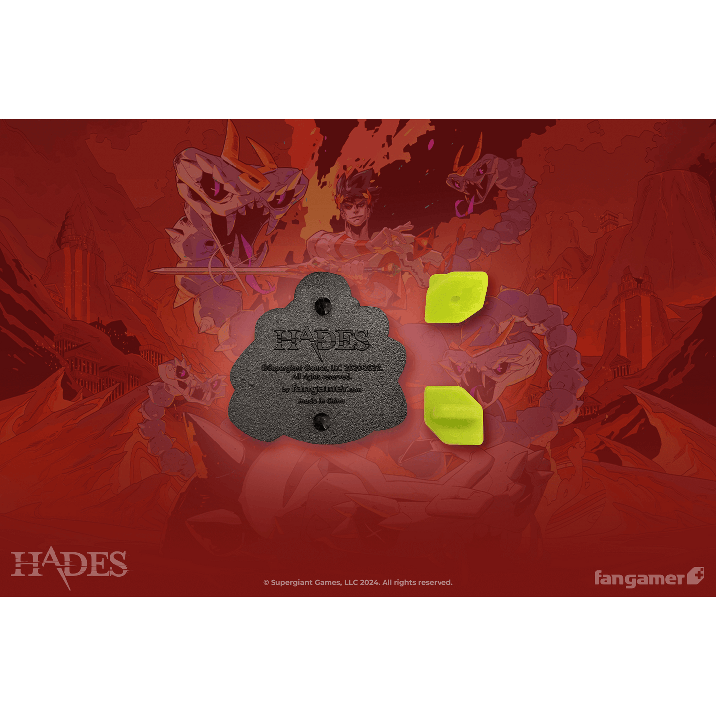 Hades Dusa Enamel Pin - Laura Verdin - Fangamer