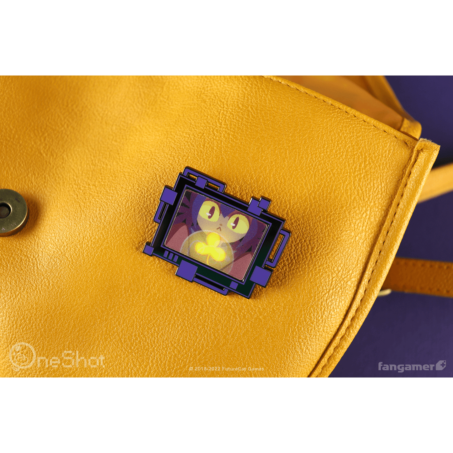 OneShot World Machine Lenticular Pin - Nina Matsumoto - Fangamer