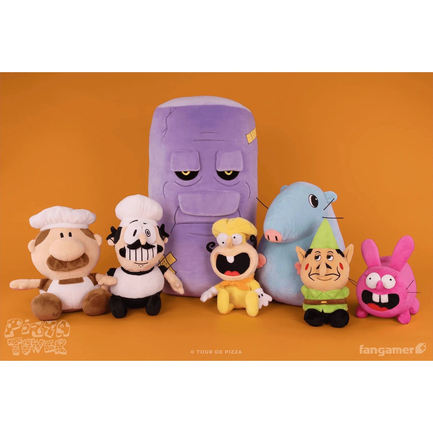 Pizza Tower Peppino Plush - by Vesiris & Eyes5 - Fangamer