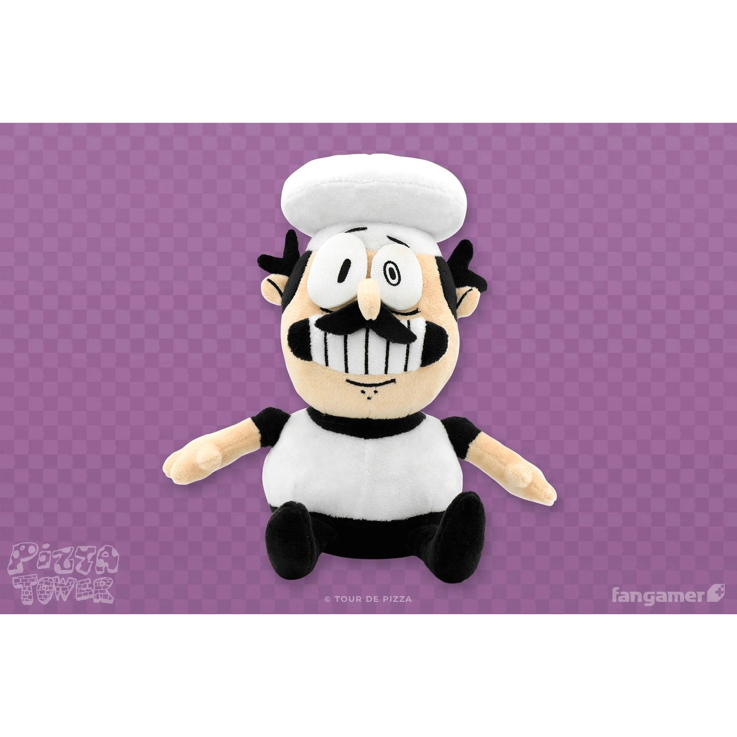 Pizza Tower Peppino Plush - by Vesiris & Eyes5 - Fangamer