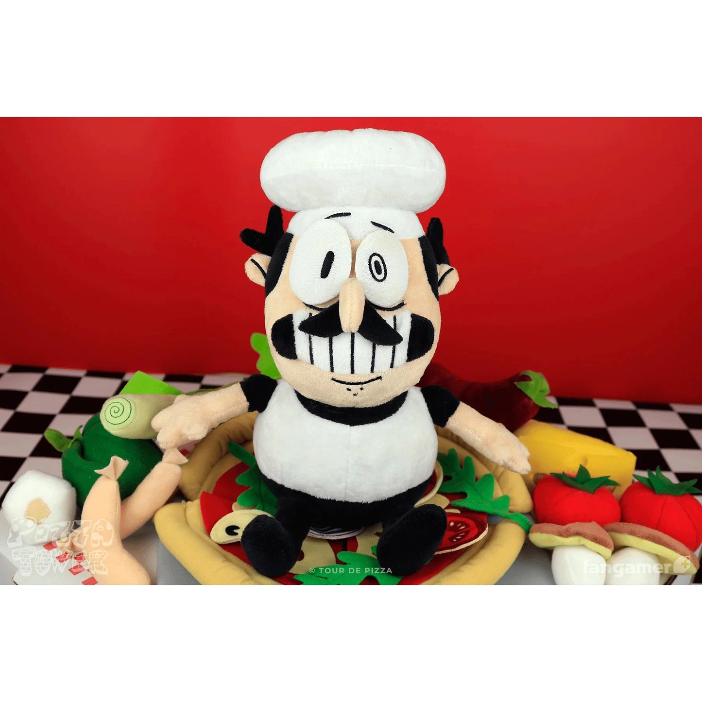 Pizza Tower Peppino Plush - by Vesiris & Eyes5 - Fangamer