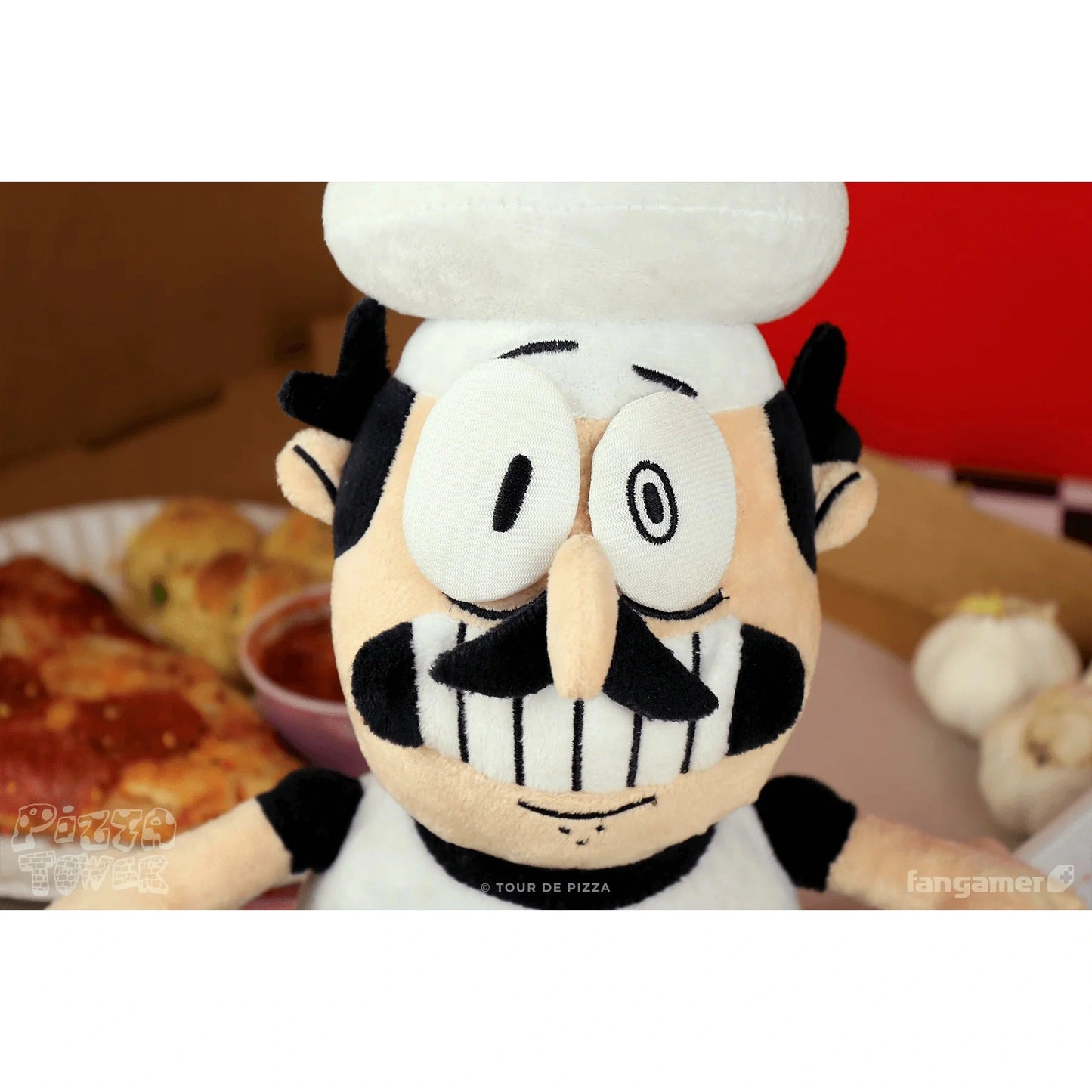 Pizza Tower Peppino Plush - by Vesiris & Eyes5 - Fangamer