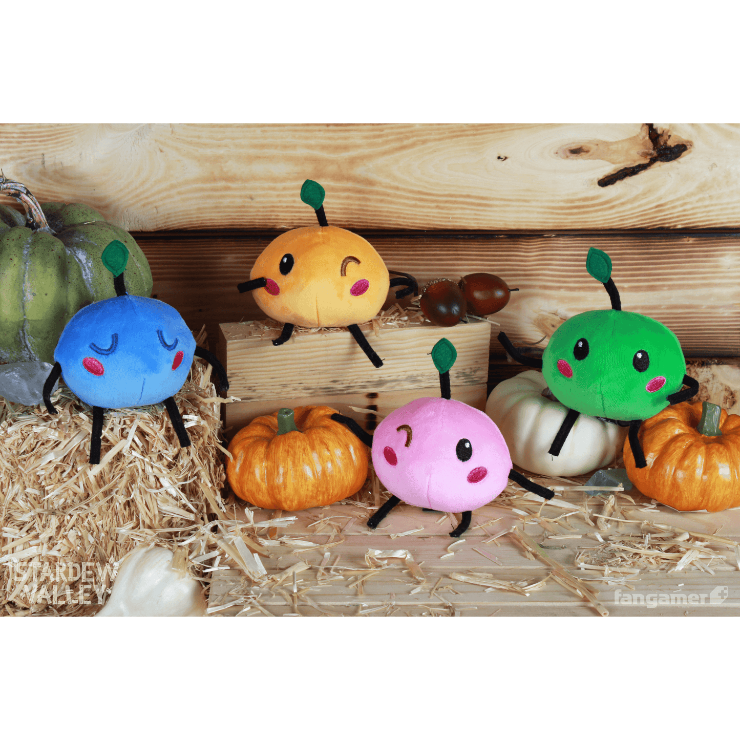 Stardew Valley Junimo Four Seasons Plush Set