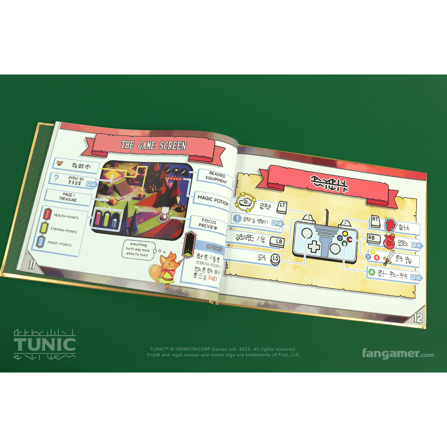 TUNIC Hardcover Instruction Book