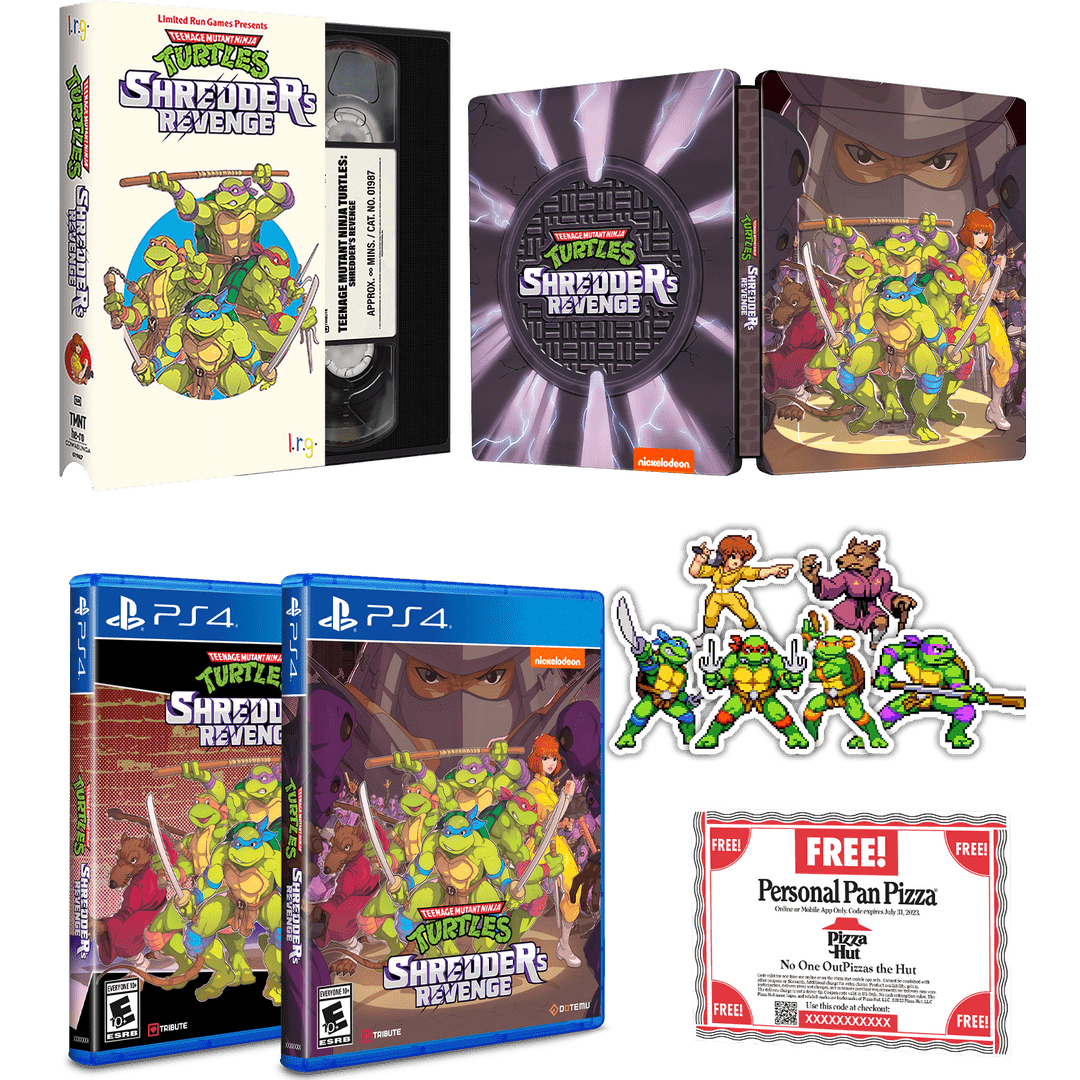 TMNT Shredder's Revenge Classic Edition PlayStation 4