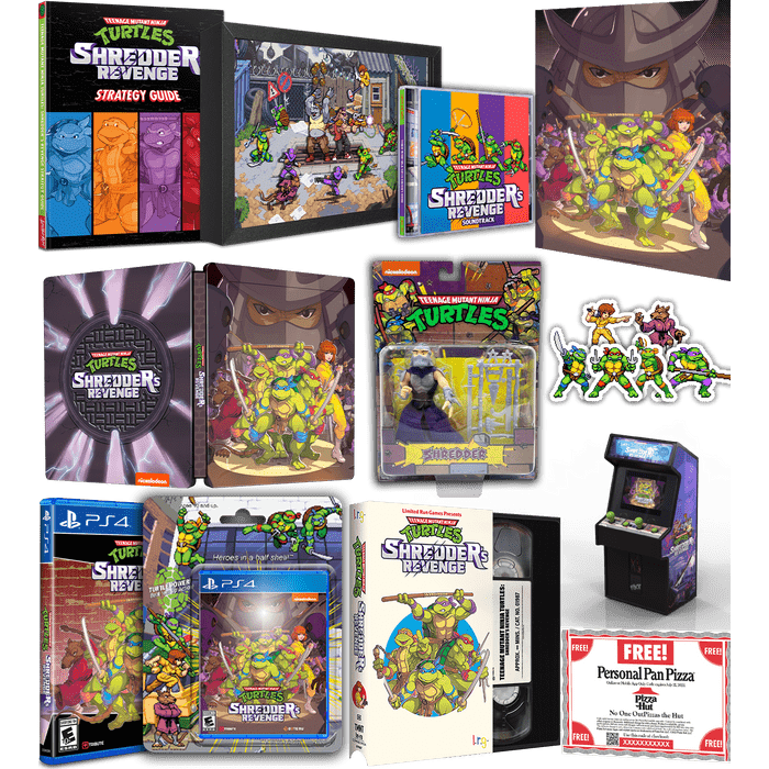 TMNT Shredders Revenge Radical Edition PS4