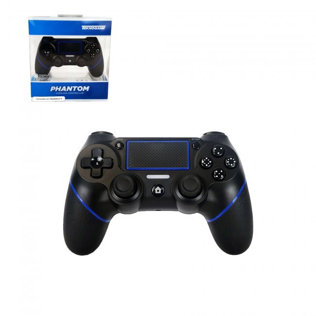 Phantom Champion Wireless PS4 Controller Black/Blue - PlayStation 4 - Teknogame