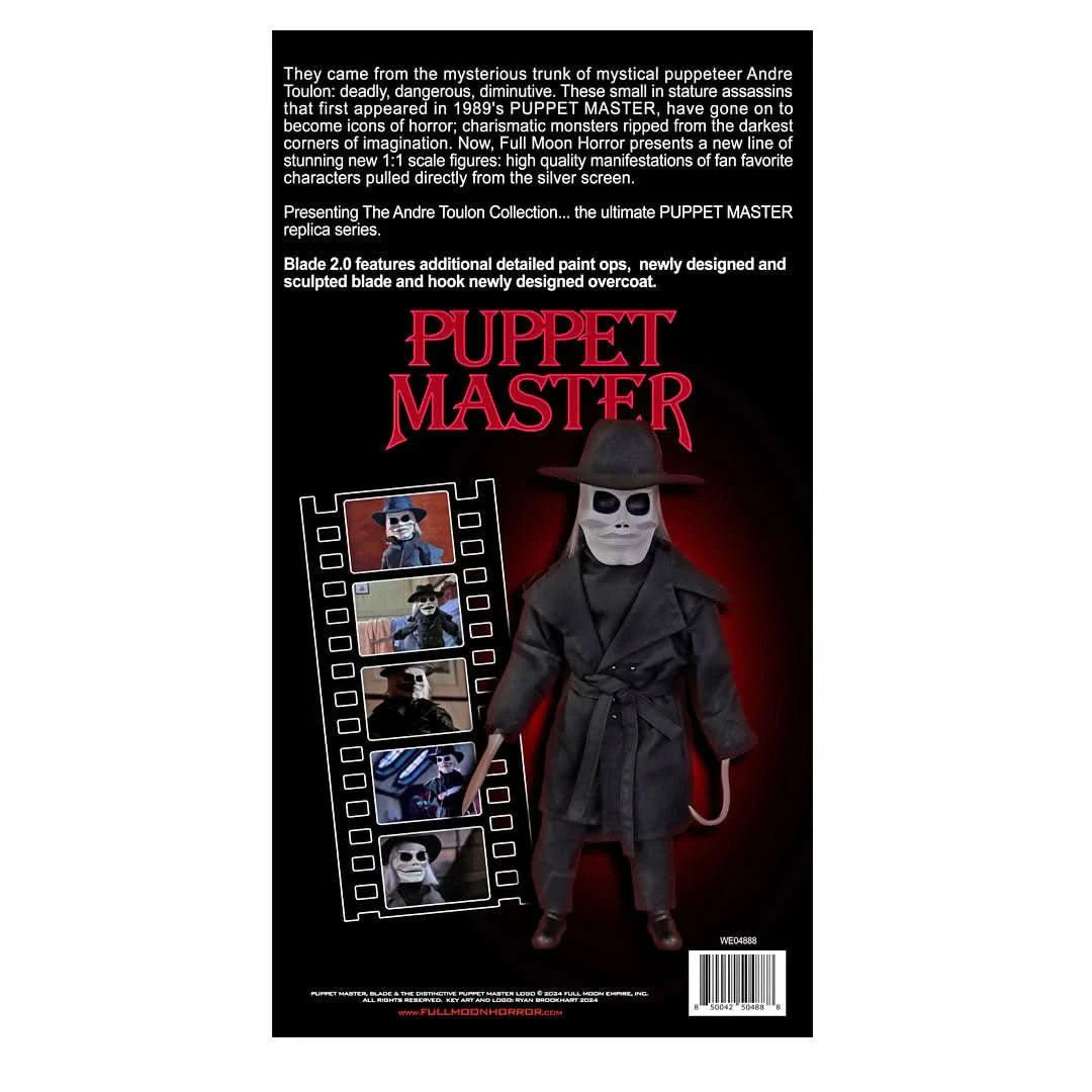 Puppet Master Blade 1:1 Scale Film-Accurate Replica Statue - Full Moon Features - The Andre Toulon Collection