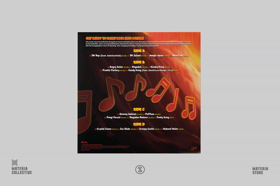 Rare Treats: Donkey Kong 64 Revisited Soundtrack - 2 LP Vinyl Record Set 180g - Materia Collective