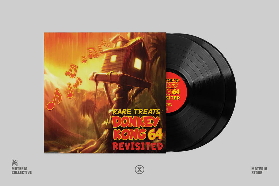 Rare Treats: Donkey Kong 64 Revisited Soundtrack - 2 LP Vinyl Record Set 180g - Materia Collective