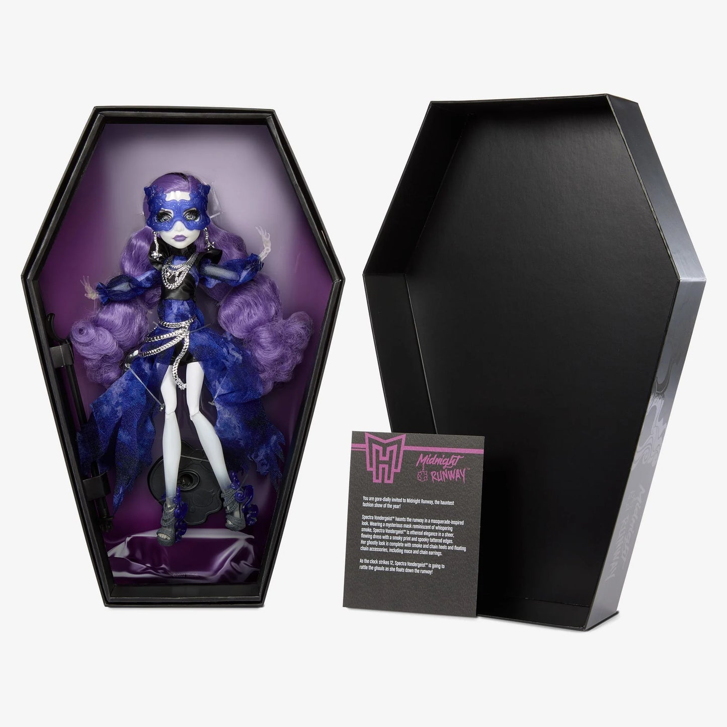 Monster High Midnight Runway Spectra Vondergeist Doll - Mattel Creations