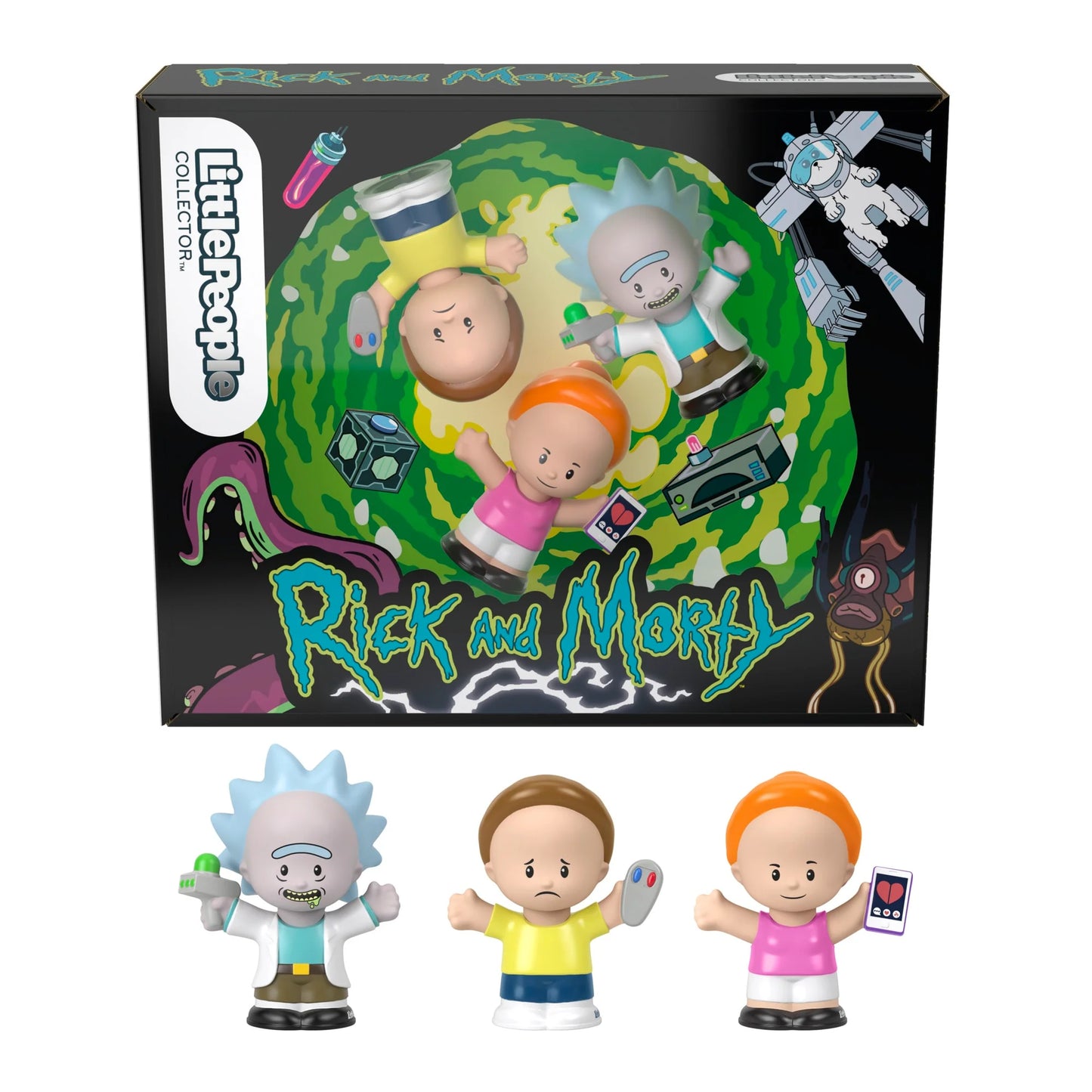 Little People Collector Rick and Morty Figure Set - Mattel Creations