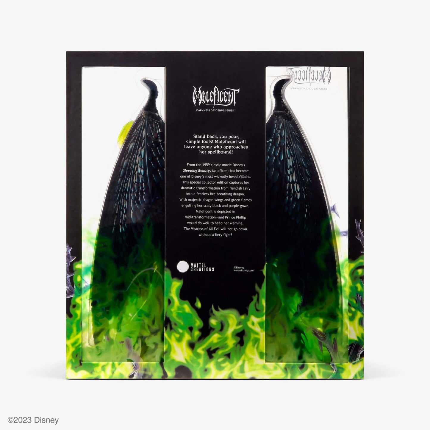 Sleeping Beauty Maleficent Doll - Mattel - Disney Collector Darkness Descends Series