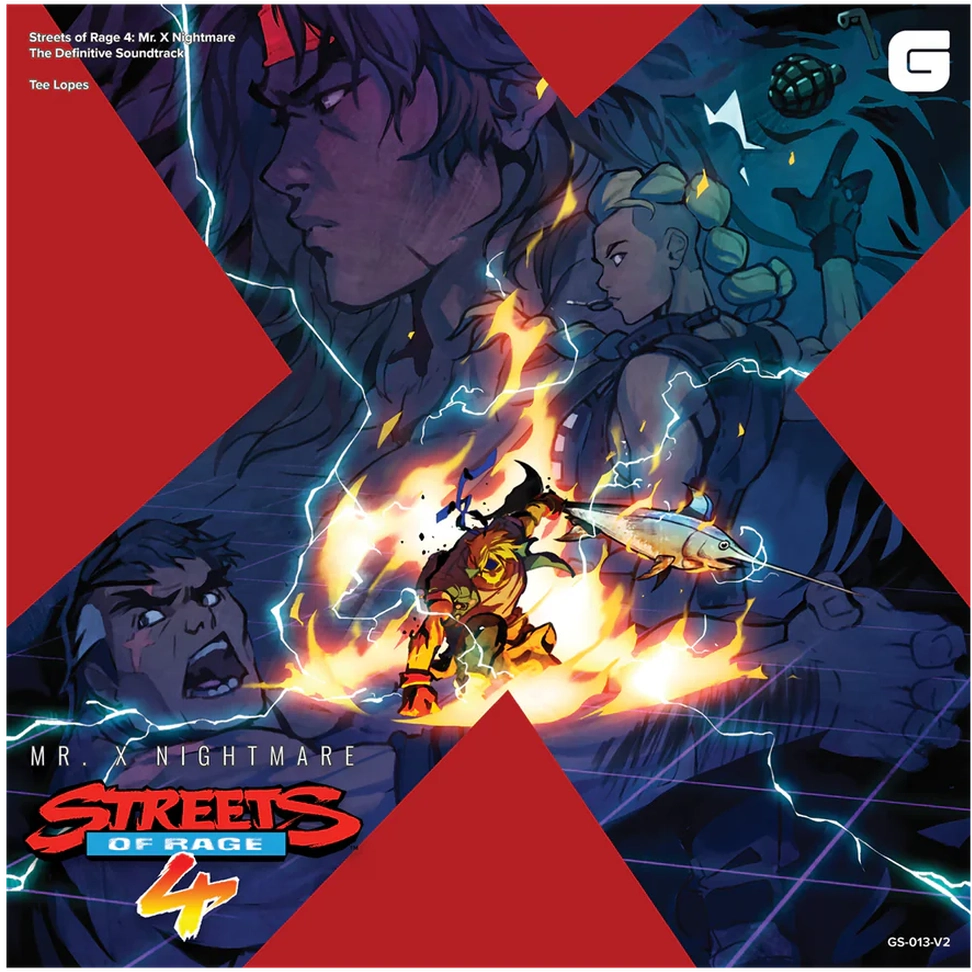 Streets of Rage 4: Mr X Nightmare-The Definitive Soundtrack - Vinyl LP Record OST