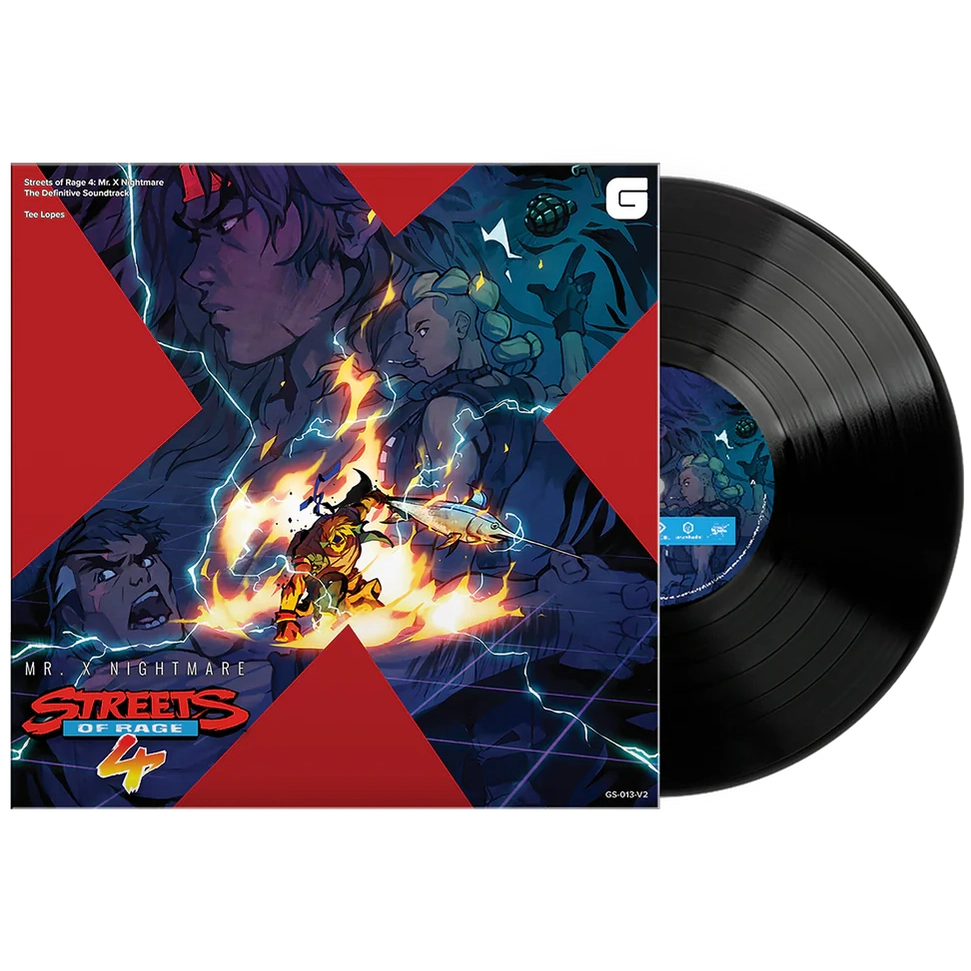 Streets of Rage 4: Mr X Nightmare-The Definitive Soundtrack - Vinyl LP Record OST