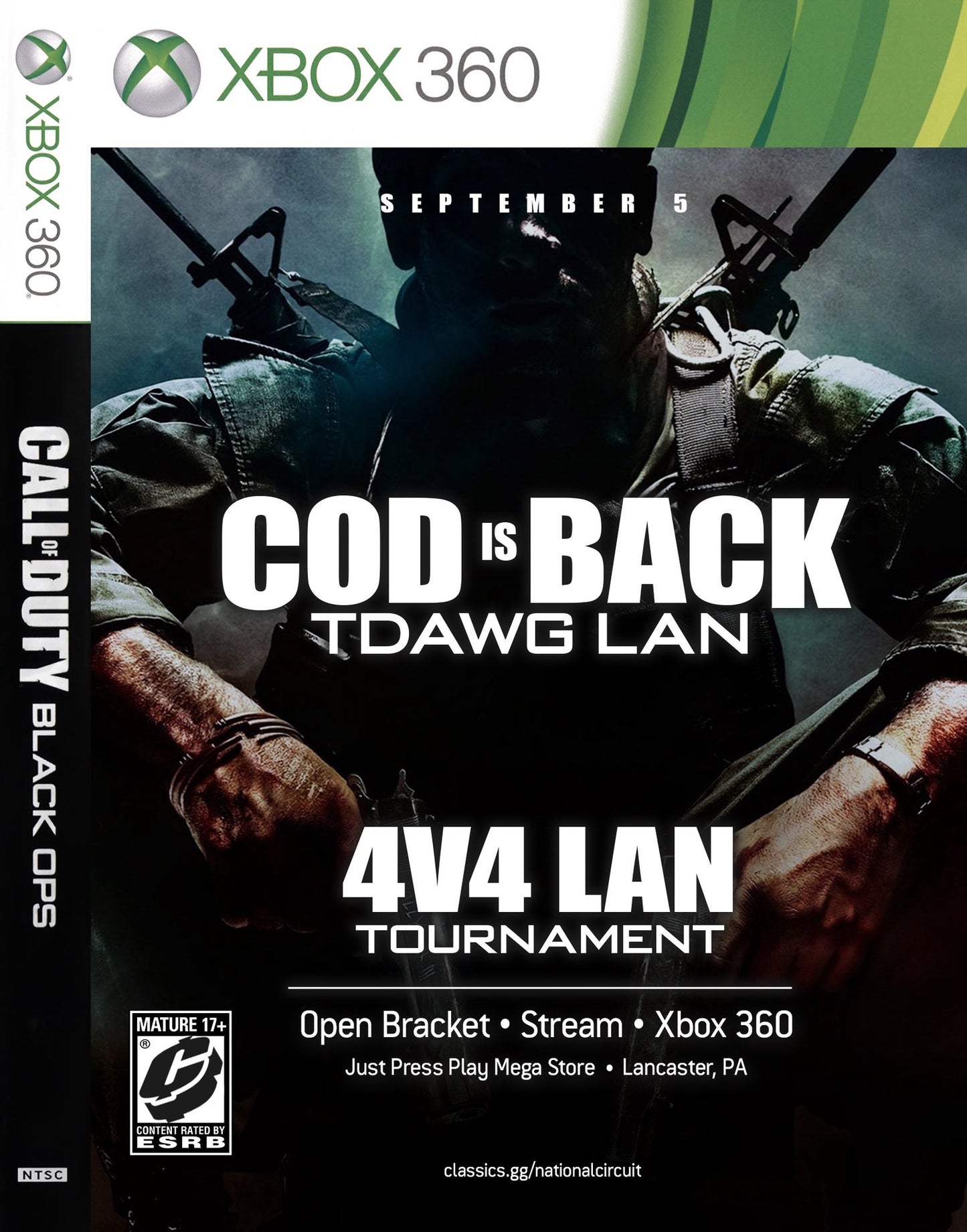 TDawg Classic: COD 4v4 LAN Tournament!