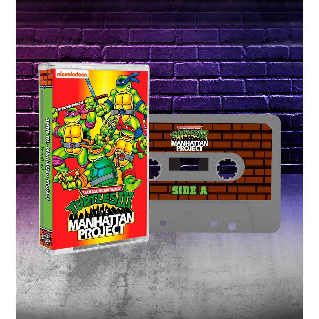 Teenage Mutant Ninja Turtles III: The Manhattan Project - Cassette Soundtrack - Limited Run