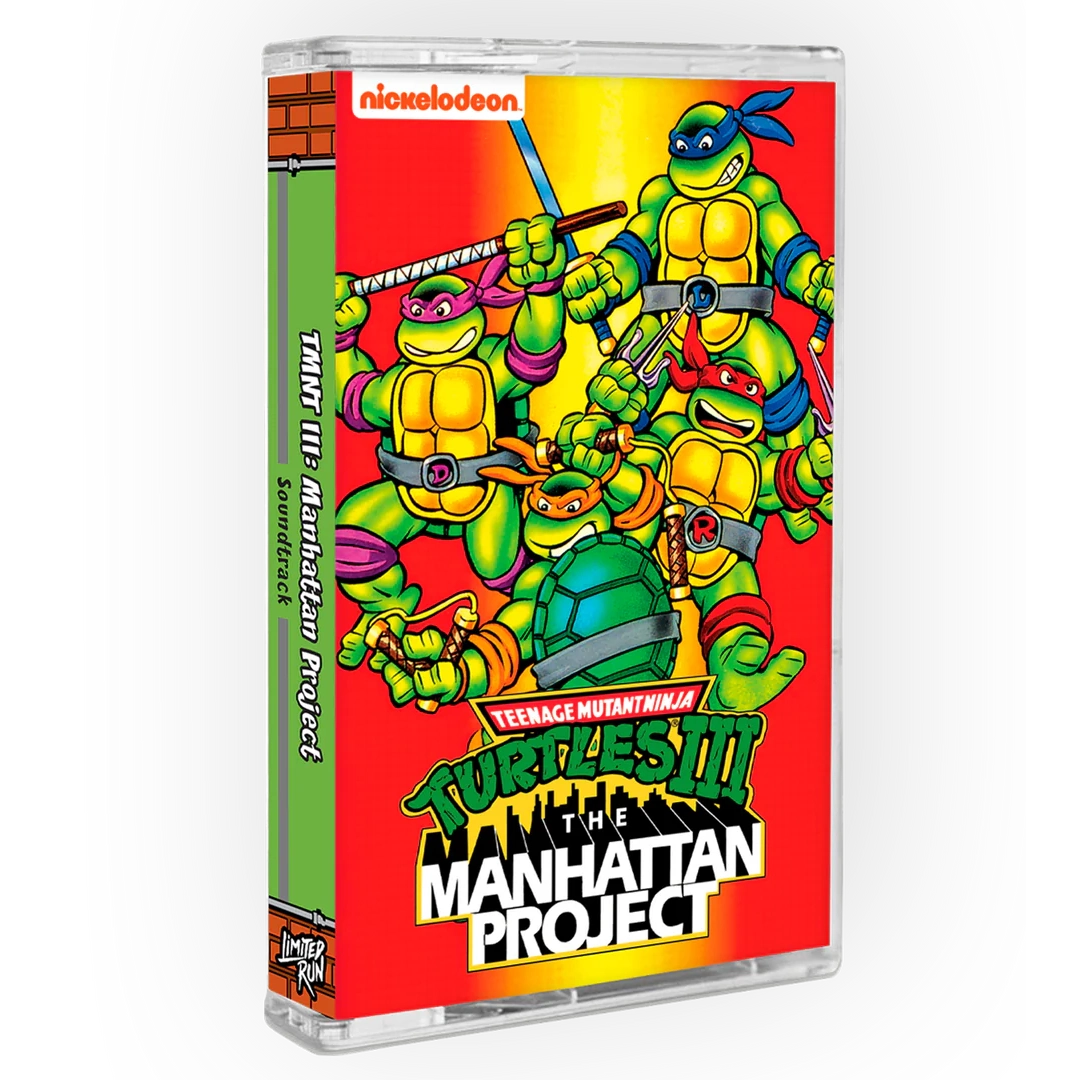 Teenage Mutant Ninja Turtles III: The Manhattan Project - Cassette Soundtrack - Limited Run