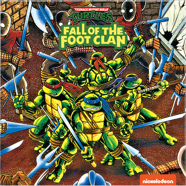 TMNT Fall of the Foot Clan Vinyl Soundtrack