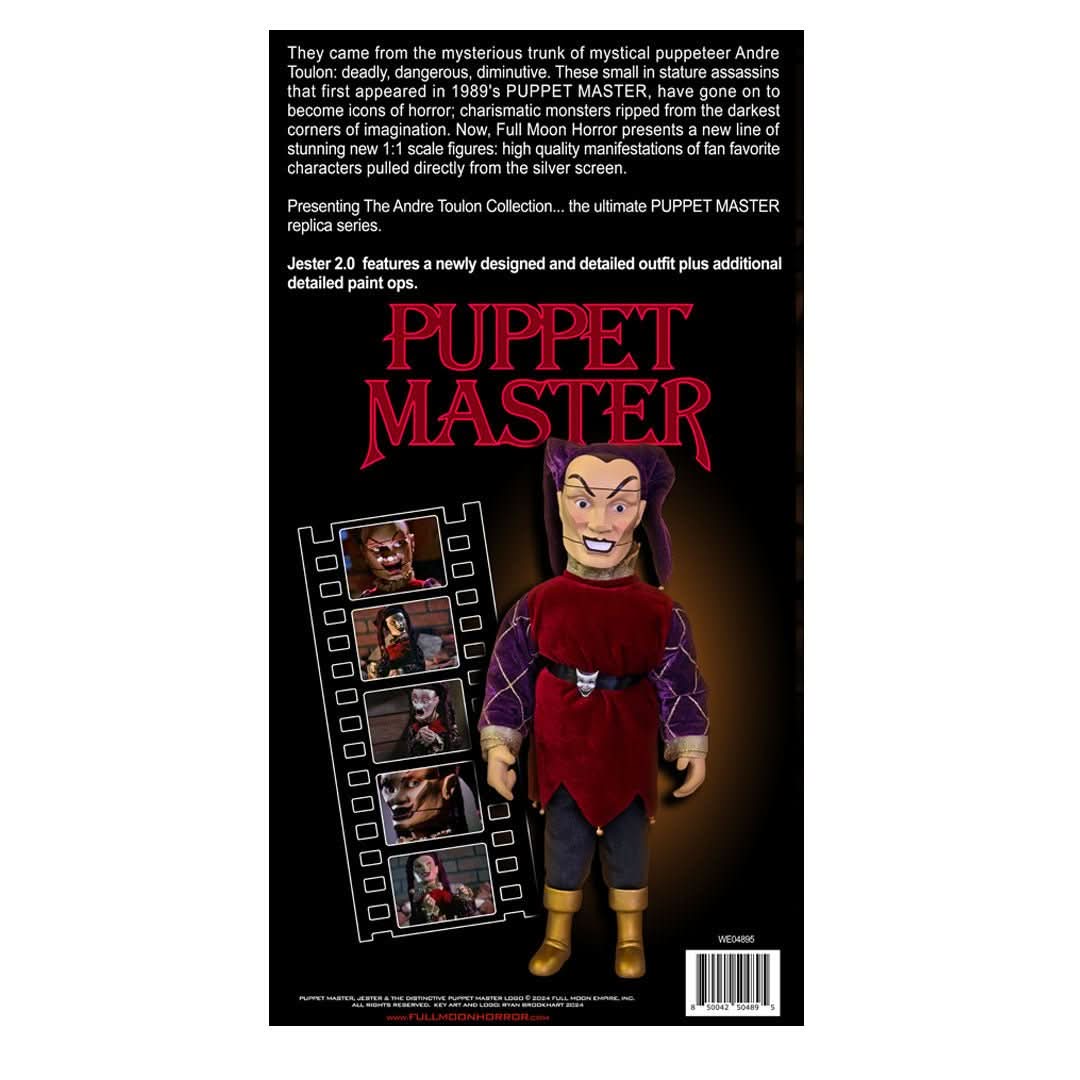 Puppet Master Jester 1:1 Scale Film-Accurate Replica Statue Figure - Full Moon Features - The Andre Toulon Collection