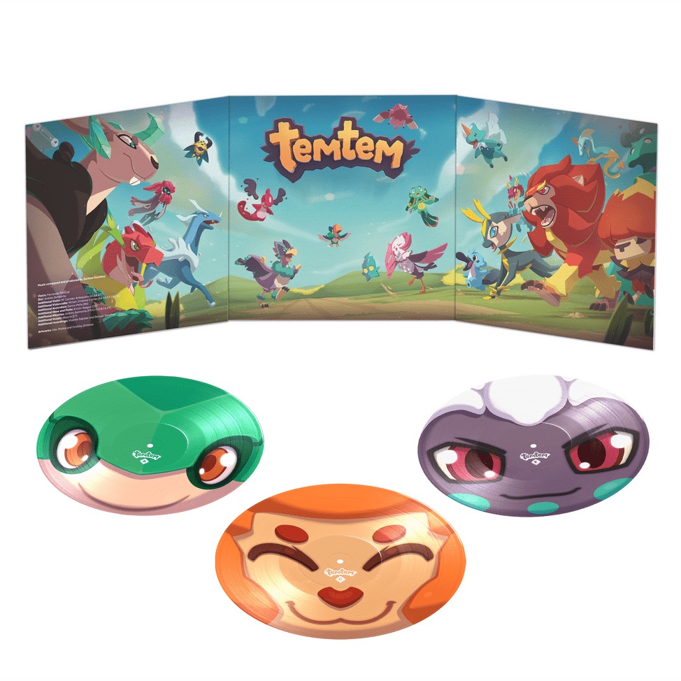 Temtem Soundtrack 3 LP Picture Disc Vinyl