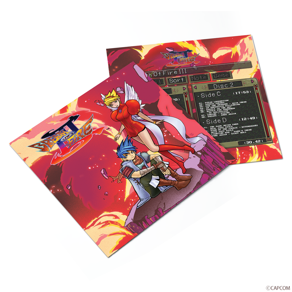 Breath of Fire III OST - Vinyl Record Set 2xLP, Clear