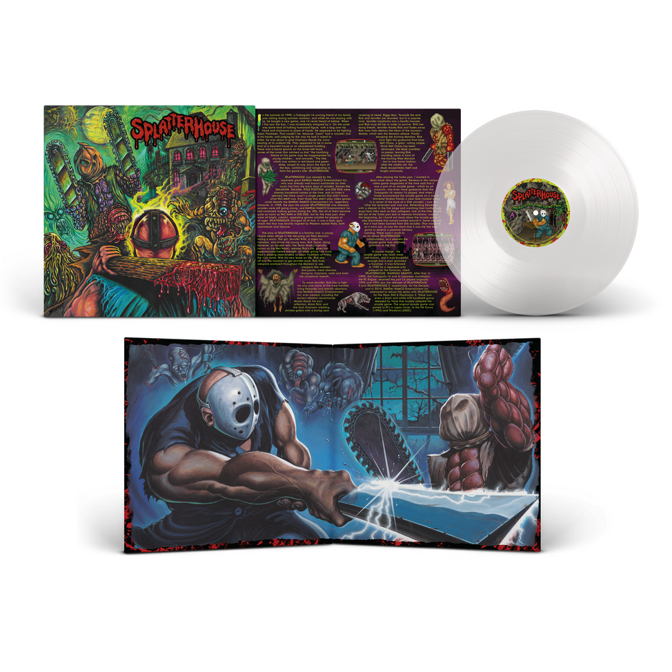 Splatterhouse Original Soundtrack Clear Vinyl