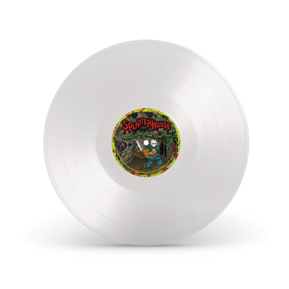 Splatterhouse Original Soundtrack Clear Vinyl