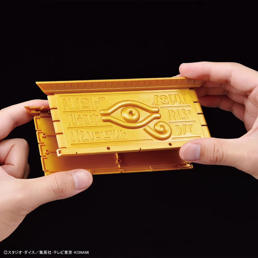 Yu-Gi-Oh! Duel Monsters Ultimagear Millennium Puzzle Gold Sarcophagus Model Kit - Bandai