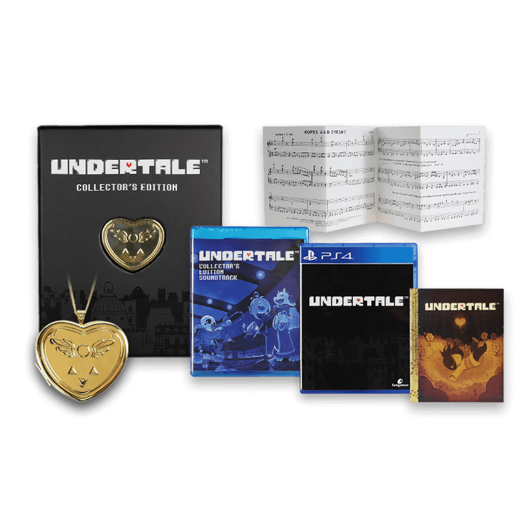 Undertale Collector's Edition For Playstation 4 *Game and Locket Sealed* buy CIB