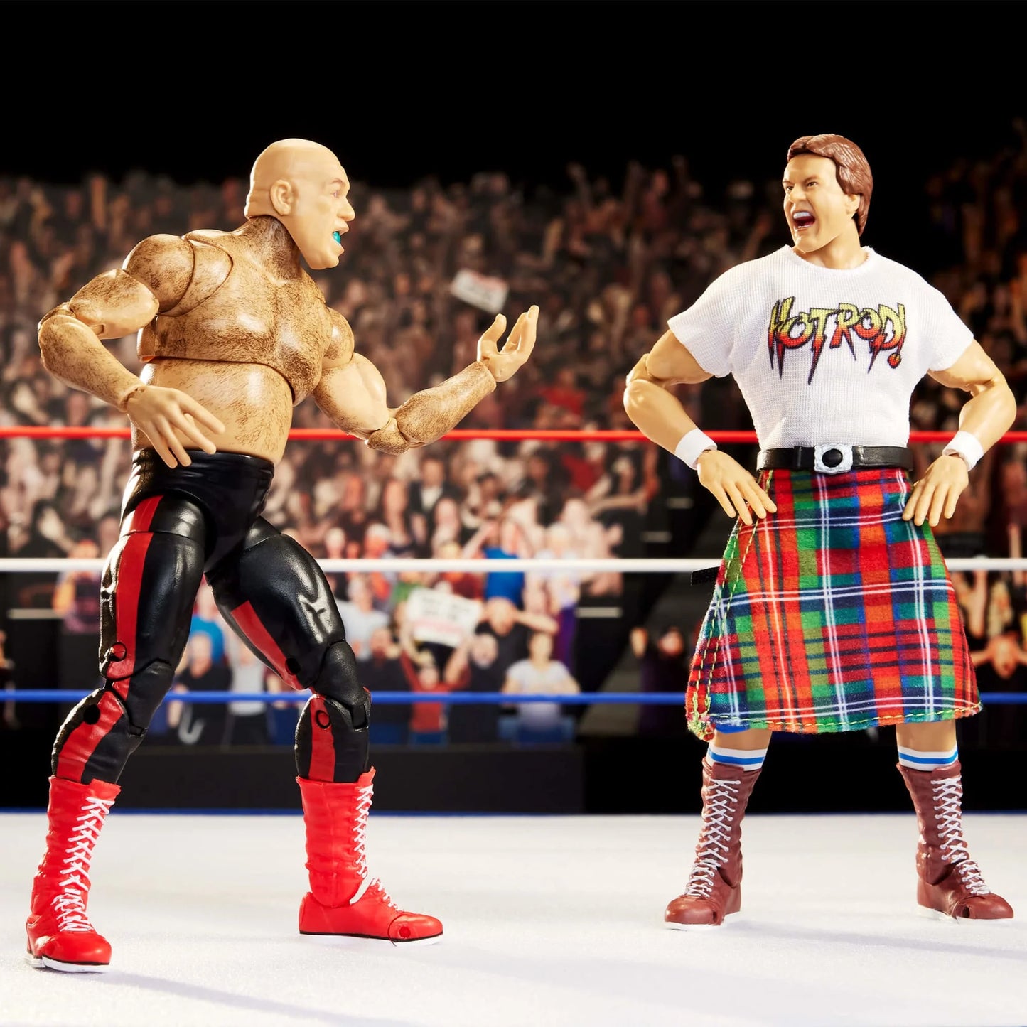 WWE Coliseum "Rowdy" Roddy Piper & George "The Animal" Steele Action Figure 2-Pack - Mattel - Creations Exclusive