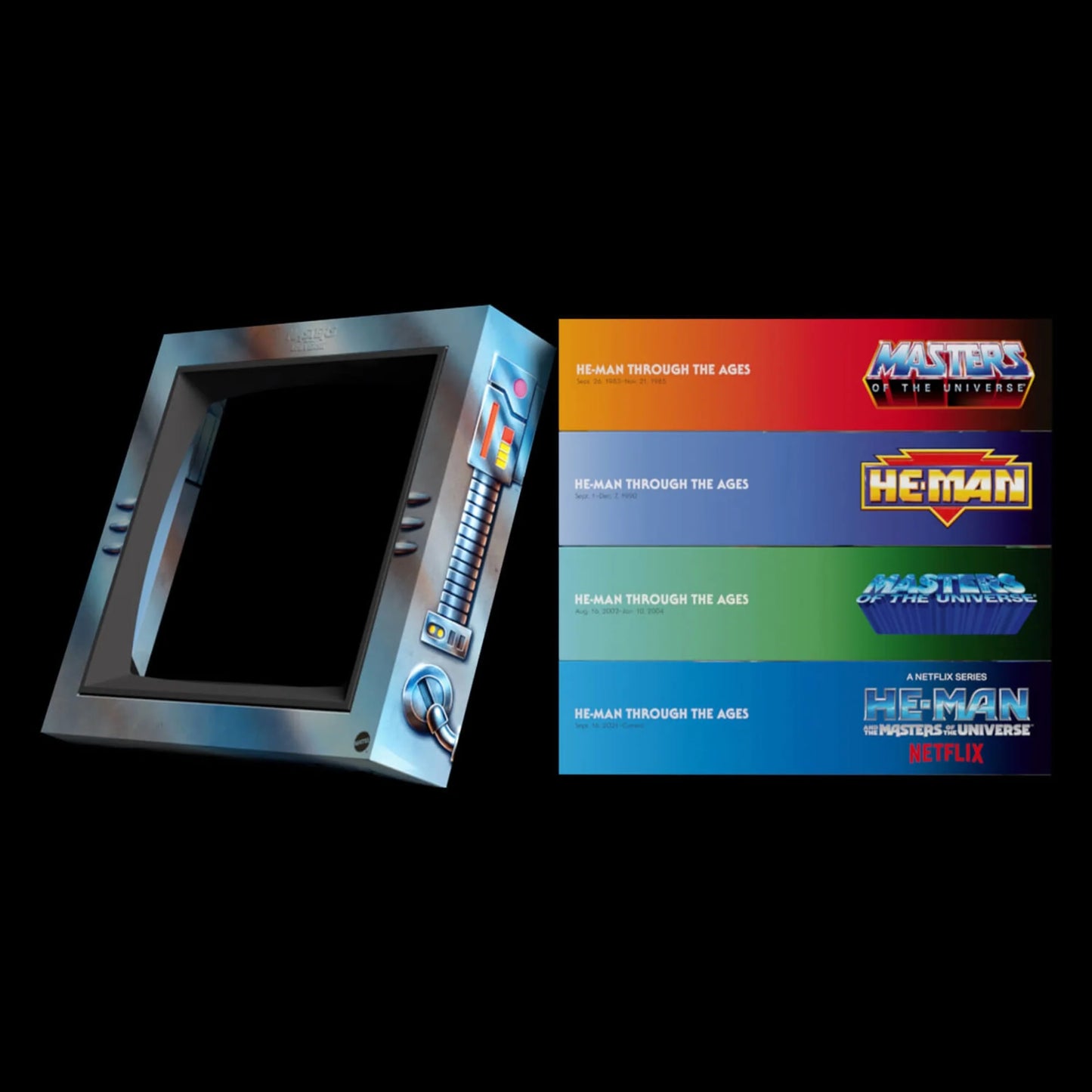 Masters of the Universe Origins He-Man 40th Anniversary 4-Pack - Mattel - Creations Exclusive