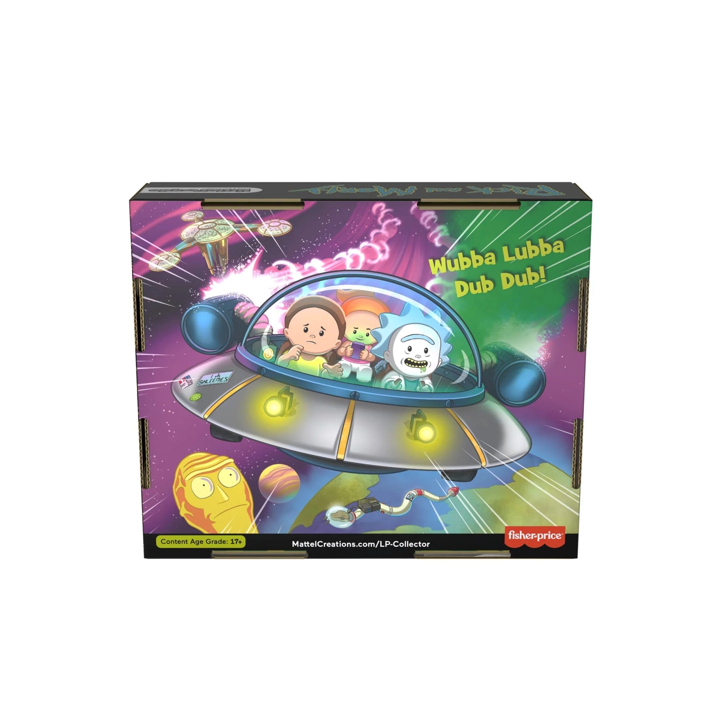 Little People Collector Rick and Morty Figure Set - Mattel Creations
