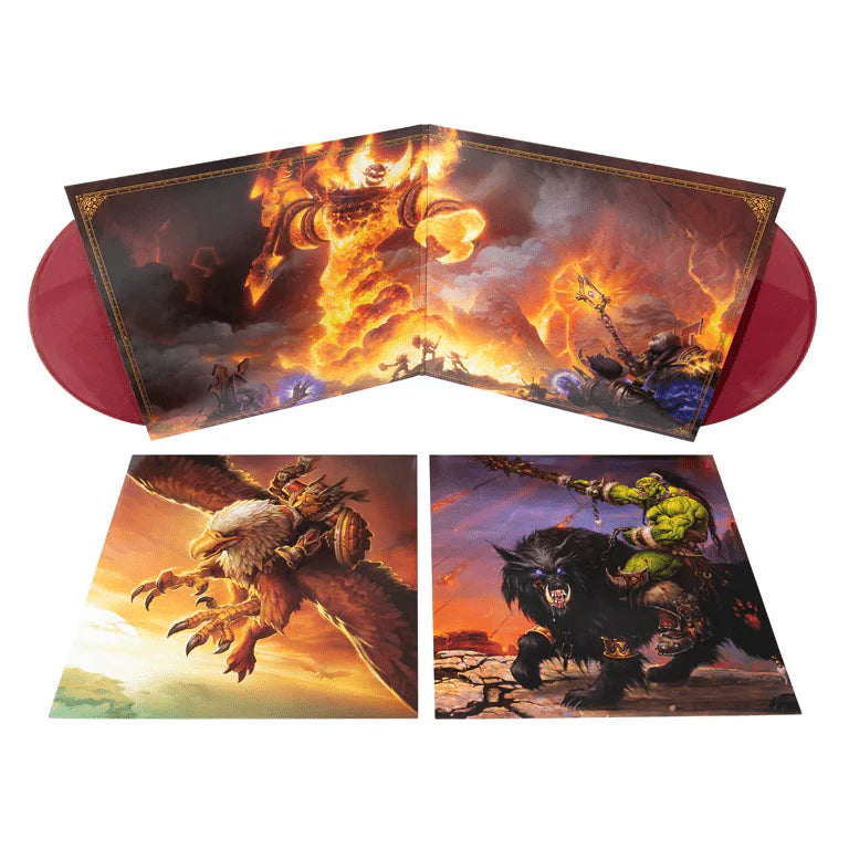 World of Warcraft: Classic Original Soundtrack - Record Set 2xLP, Horde Red Colored Vinyl, iam8bit, OST