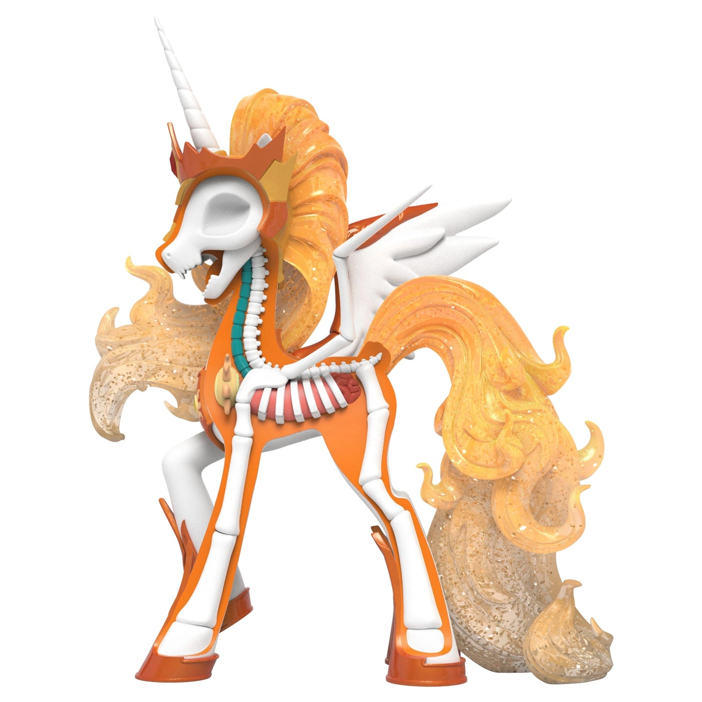 My Little Pony Corrupted Princess Celestia Daybreaker Figure - Mighty Jaxx - XXRAY Plus