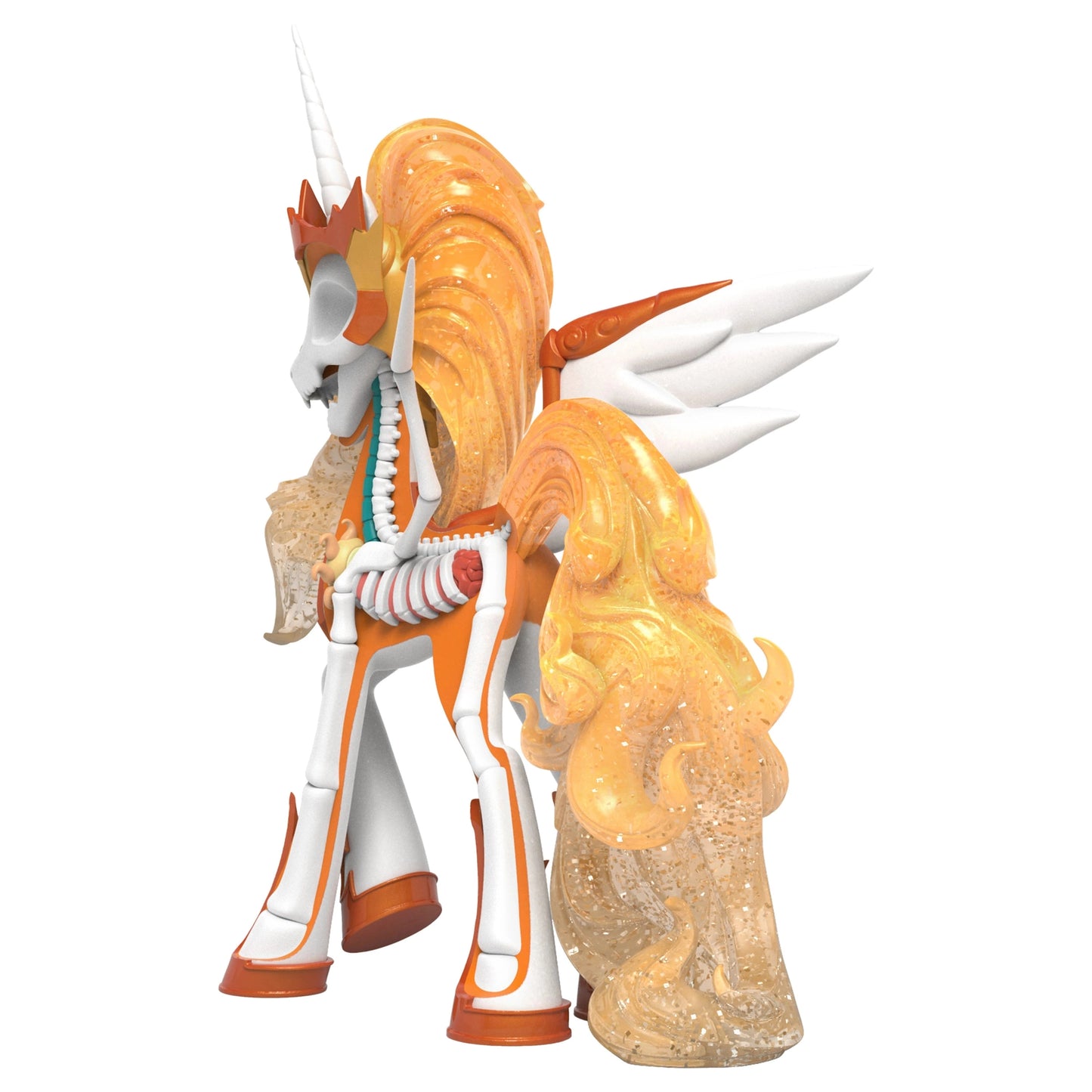 My Little Pony Corrupted Princess Celestia Daybreaker Figure - Mighty Jaxx - XXRAY Plus