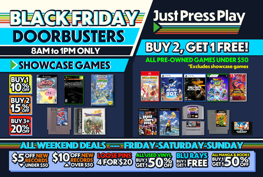 🕹️ JPP MEGA BLACK FRIDAY WEEKEND BLITZ! 🕹️