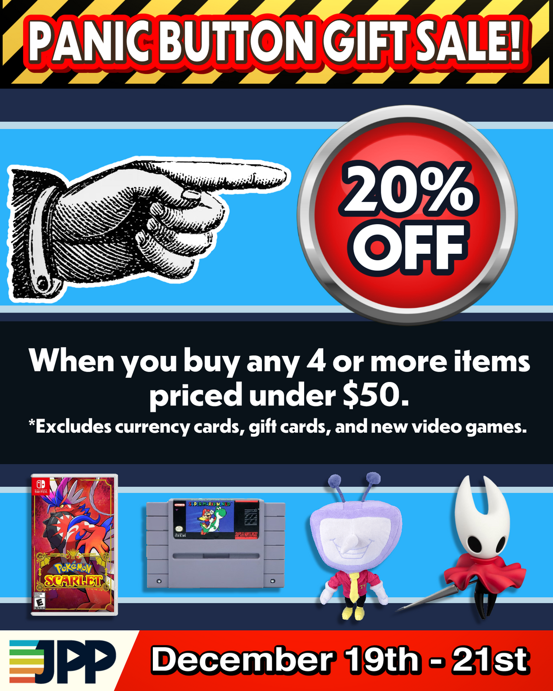🚨 THE PANIC BUTTON GIFT SALE IS ON! 🚨