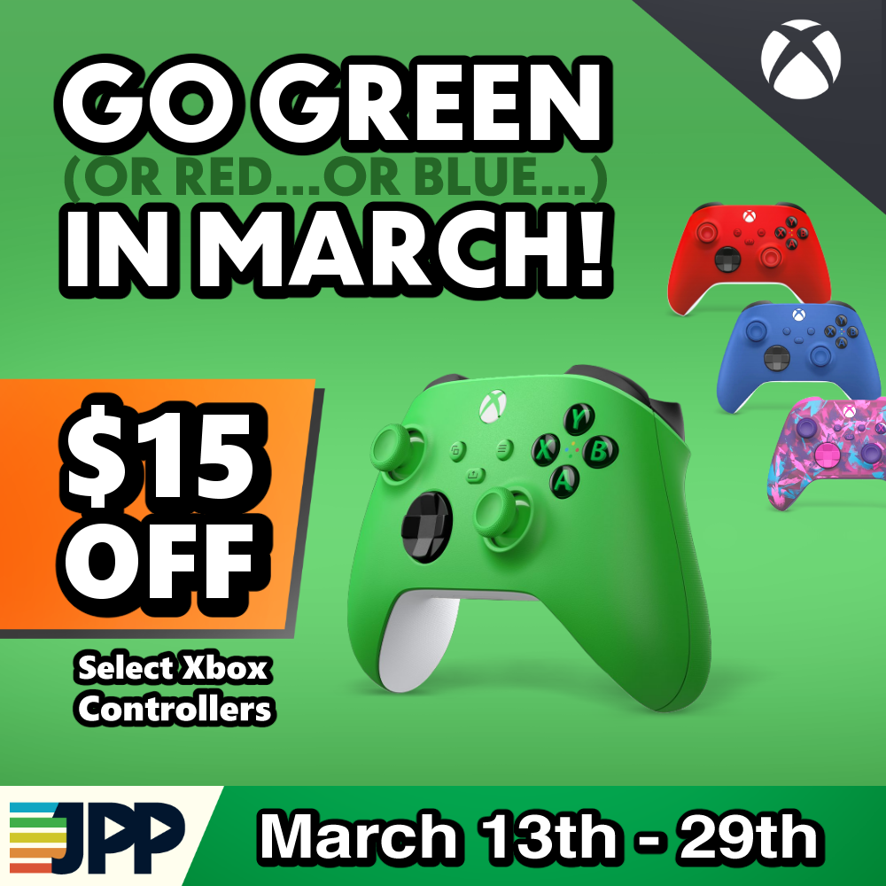 Go Green in March with Xbox!