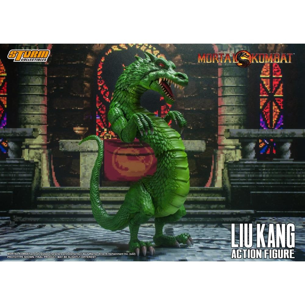 Mortal Kombat Liu Kang vs. Dragon 1/12 Scale Action Figure Set - Storm Collectibles - VS Series