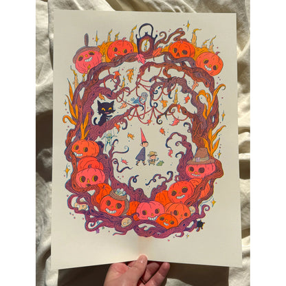 Ain’t That Just The Way Large Version - Over the Garden Tribute Riso Print - by Natalie Andrewson