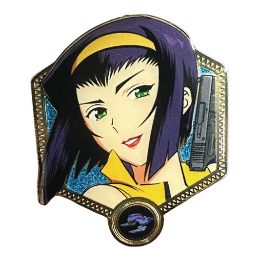 Cowboy Bebop Faye Valentine Pin - Zen Monkey Studios - Golden Series 2