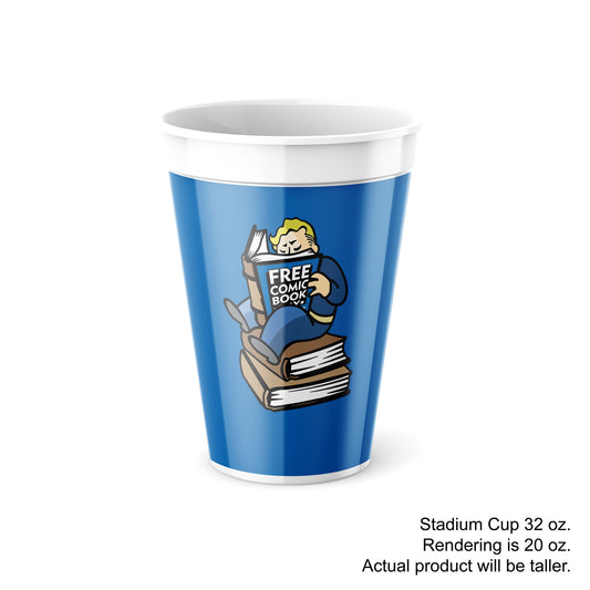 Fallout: Vault Boy 32oz Souvenir Cup - Fanwraps - FCBD 2025 Limited Edition!