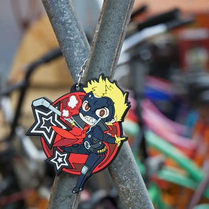 Persona 5 Skull Keychain - Eighty Sixed