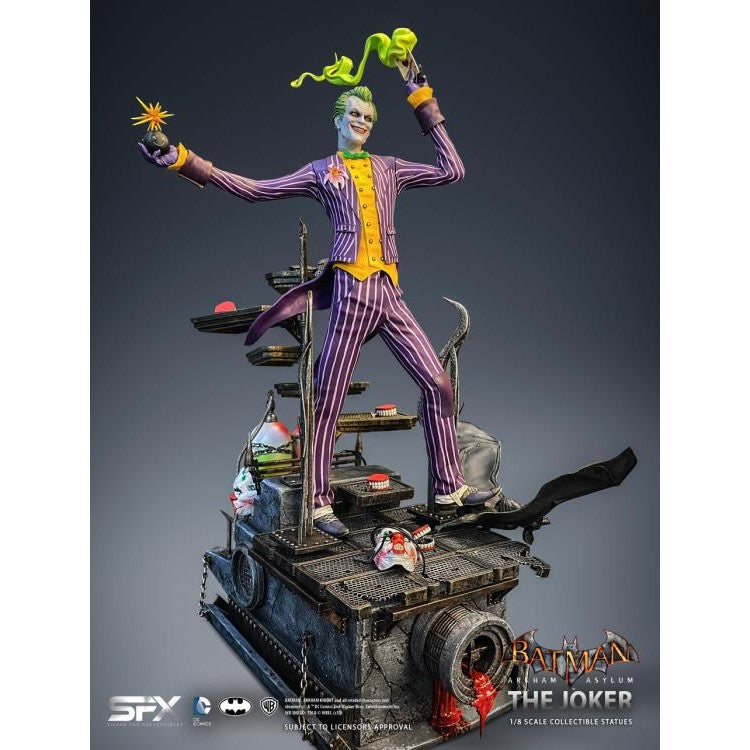 Batman: Arkham Asylum The Joker 1/8 Scale Polystone Statue Figure - Silver Fox Collectibles - Limited Edition of only 500!