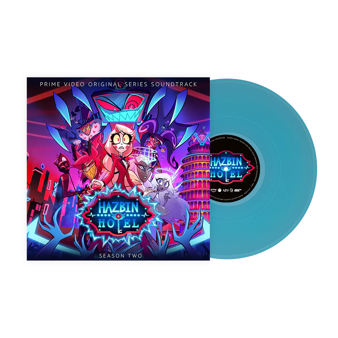 Hazbin Hotel: Season Two - Prime Video Original Series Soundtrack - Translucent Blue 12" Vinyl LP