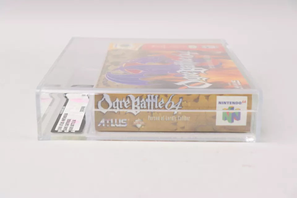 Ogre Battle 64: Person of Lordly Caliber Nintendo N64 New Sealed VGA 85 NM+