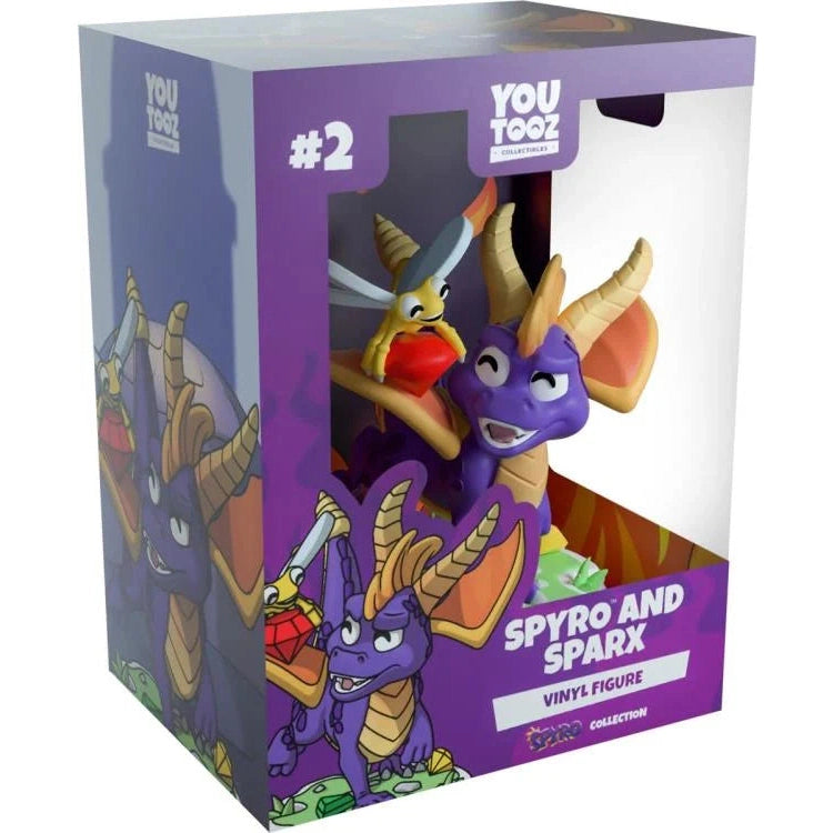 Spyro the Dragon Spyro & Sparx Vinyl Figure - Youtooz