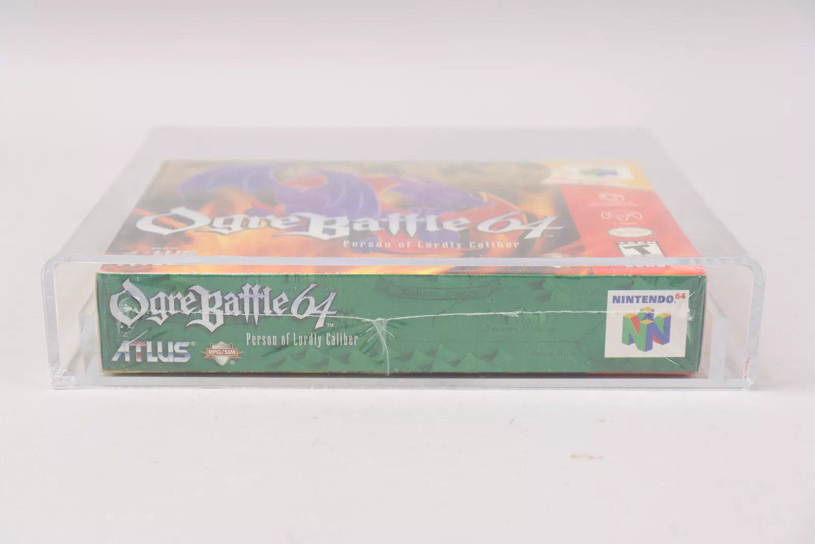 Ogre Battle 64: Person of Lordly Caliber Nintendo N64 New Sealed VGA 85 NM+