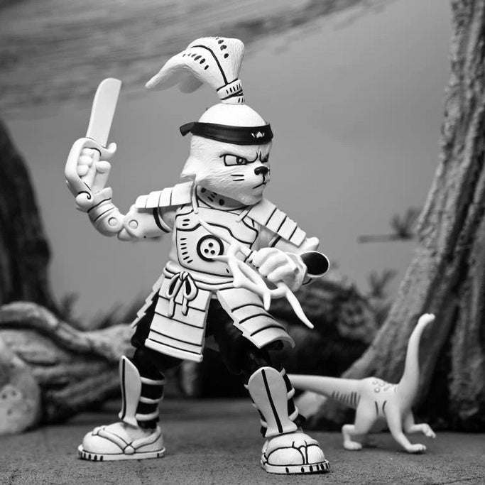 Usagi Yojimbo Samurai Usagi Yojimbo Black & White Ver. Action Figure - NECA